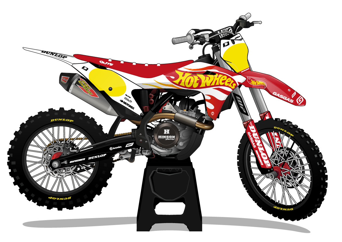GASGAS HOTWHEELS Graphics Guys Motorsports