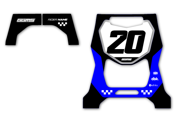 ACERBIS BIKE STAND - RACE - YAMAHA BLUE