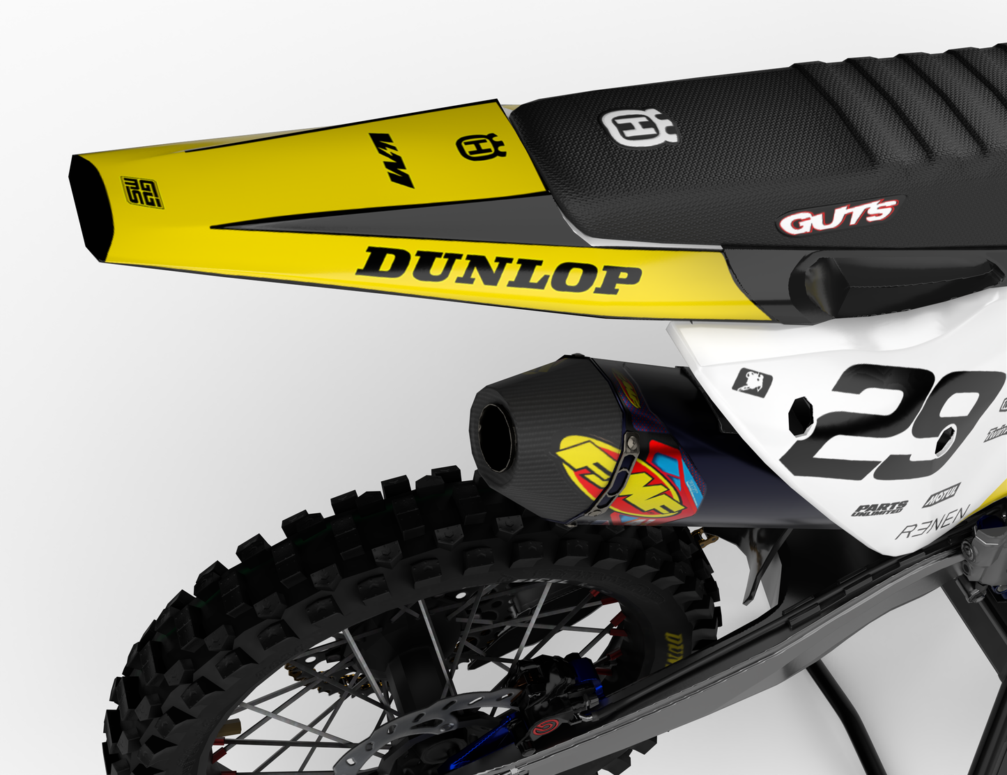 POWER YELLOW - FULL GRAPHICS KIT