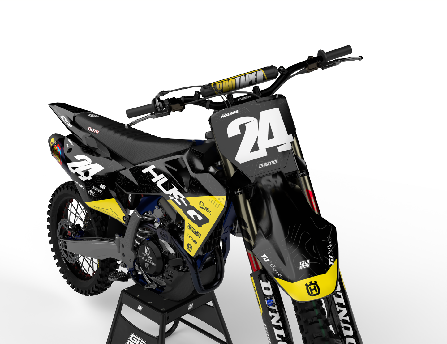 VENTURE YELLOW - FULL GRAPHICS KIT