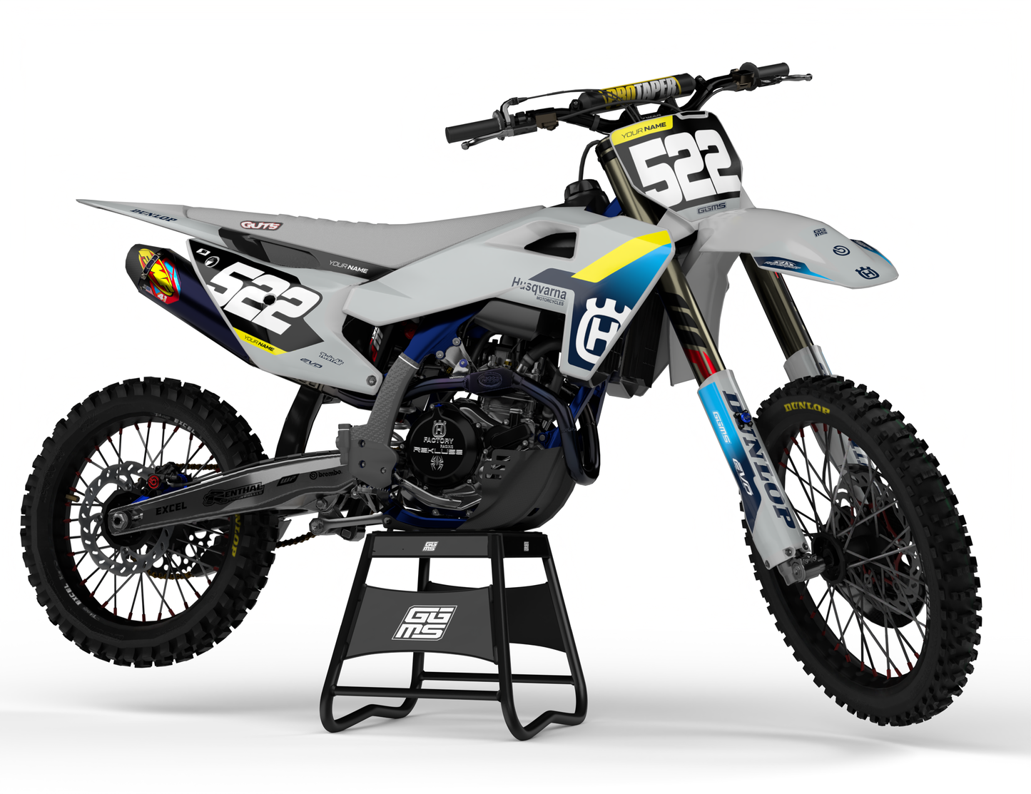 VIRAIL GREY - FULL GRAPHICS KIT