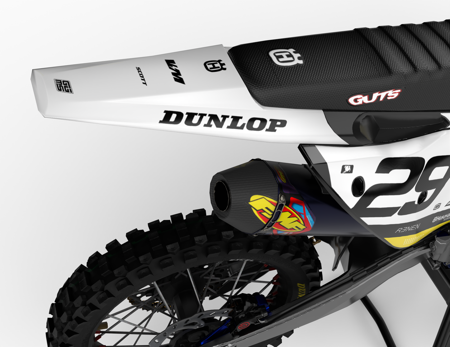 SEARCH BLACK - FULL GRAPHICS KIT