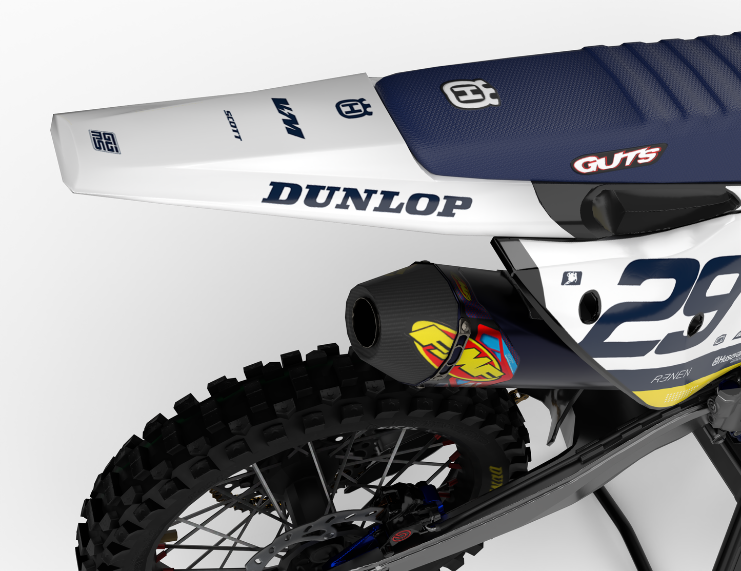 SEARCH BLUE - FULL GRAPHICS KIT