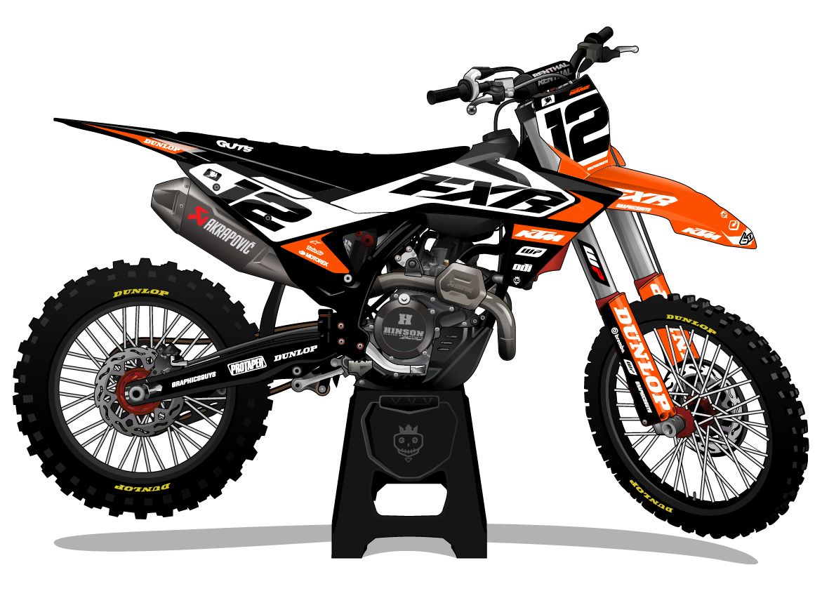 KTM - GLIDE BLK WHITE
