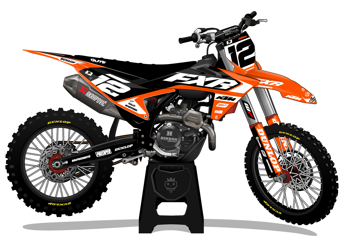 KTM - GLIDE ORANGE BLK