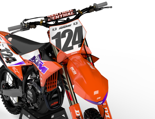 FLEX PURPLE - FULL GRAPHICS KIT