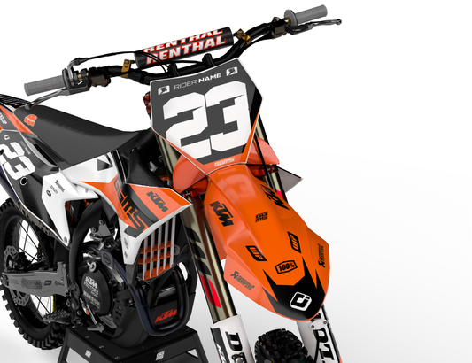 MOMENTUM BLACK - FULL GRAPHICS KIT