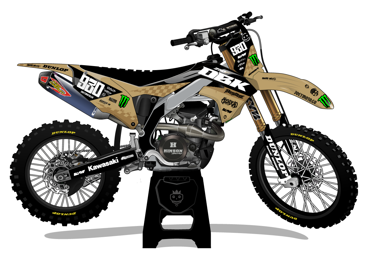 KAWASAKI - CREAM CHECKERS