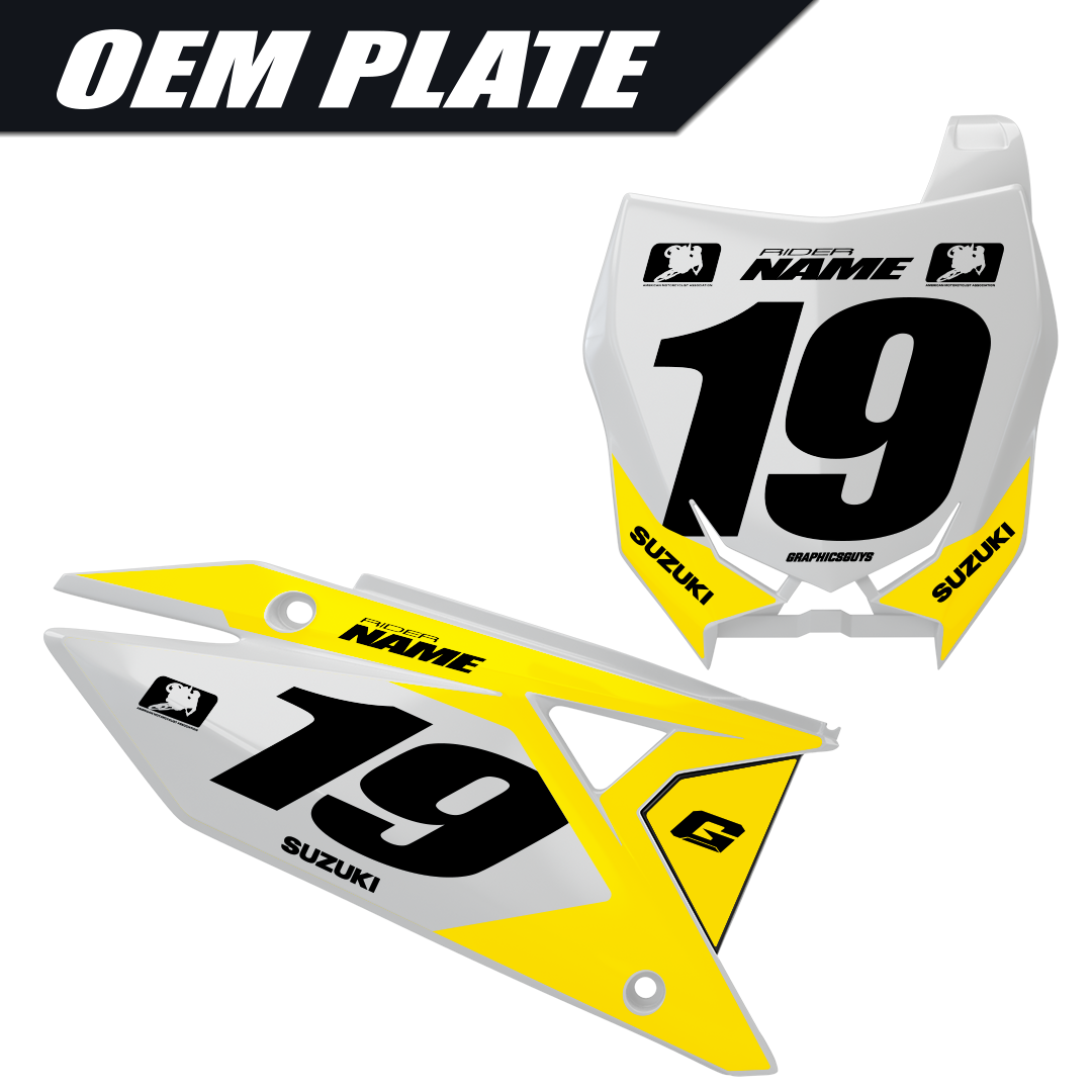 SUZUKI OEM NUMBER PLATE
