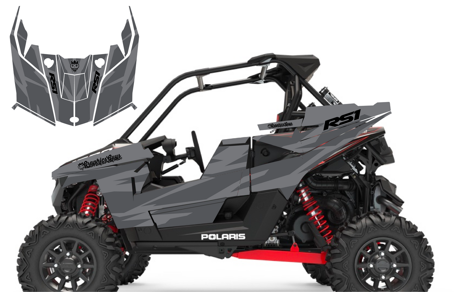 POLARIS RS1 - DESTRUCTION 2-TONE GREY