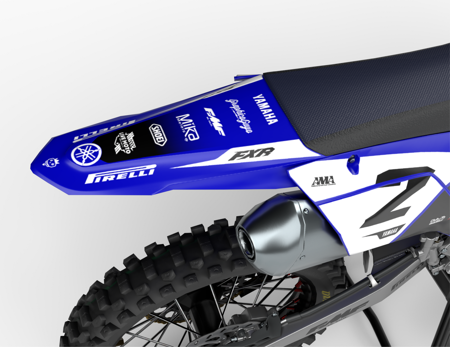 YAMAHA - SLICK WHITE