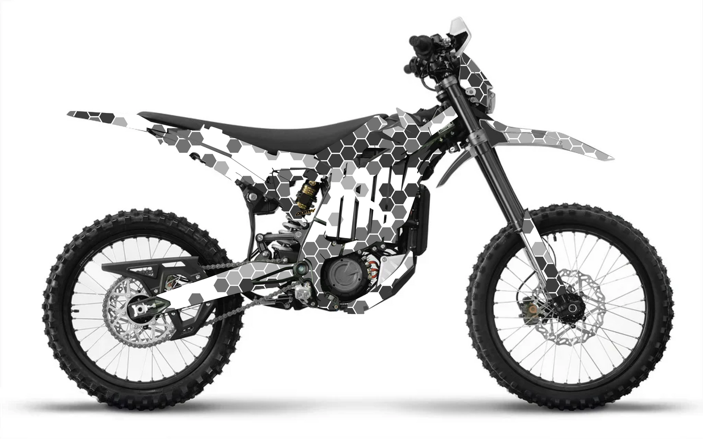 HEXCAMO WHITE - FULL GRAPHICS KIT