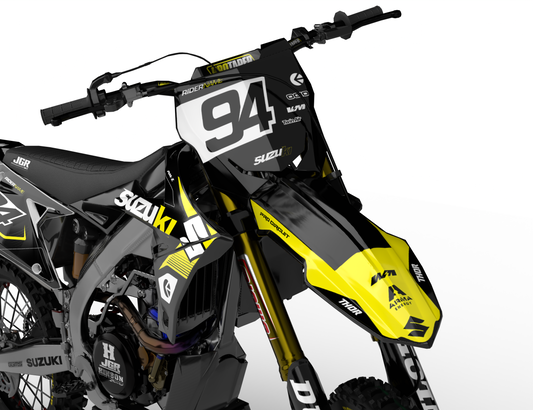 SHARP BLACK - FULL GRAPHICS KIT