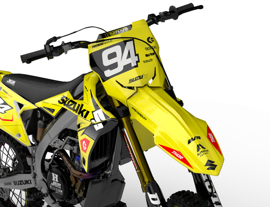 SHARP YELLOW - FULL GRAPHICS KIT
