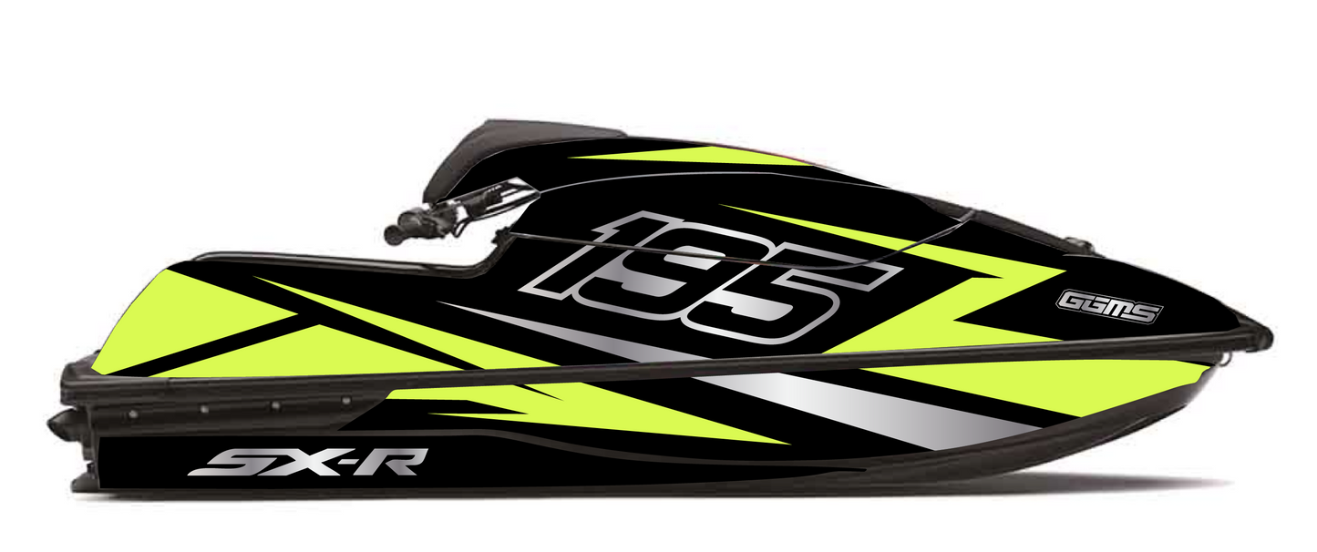 KAWASAKI SXR -SHOCK WAVE HIVIZ