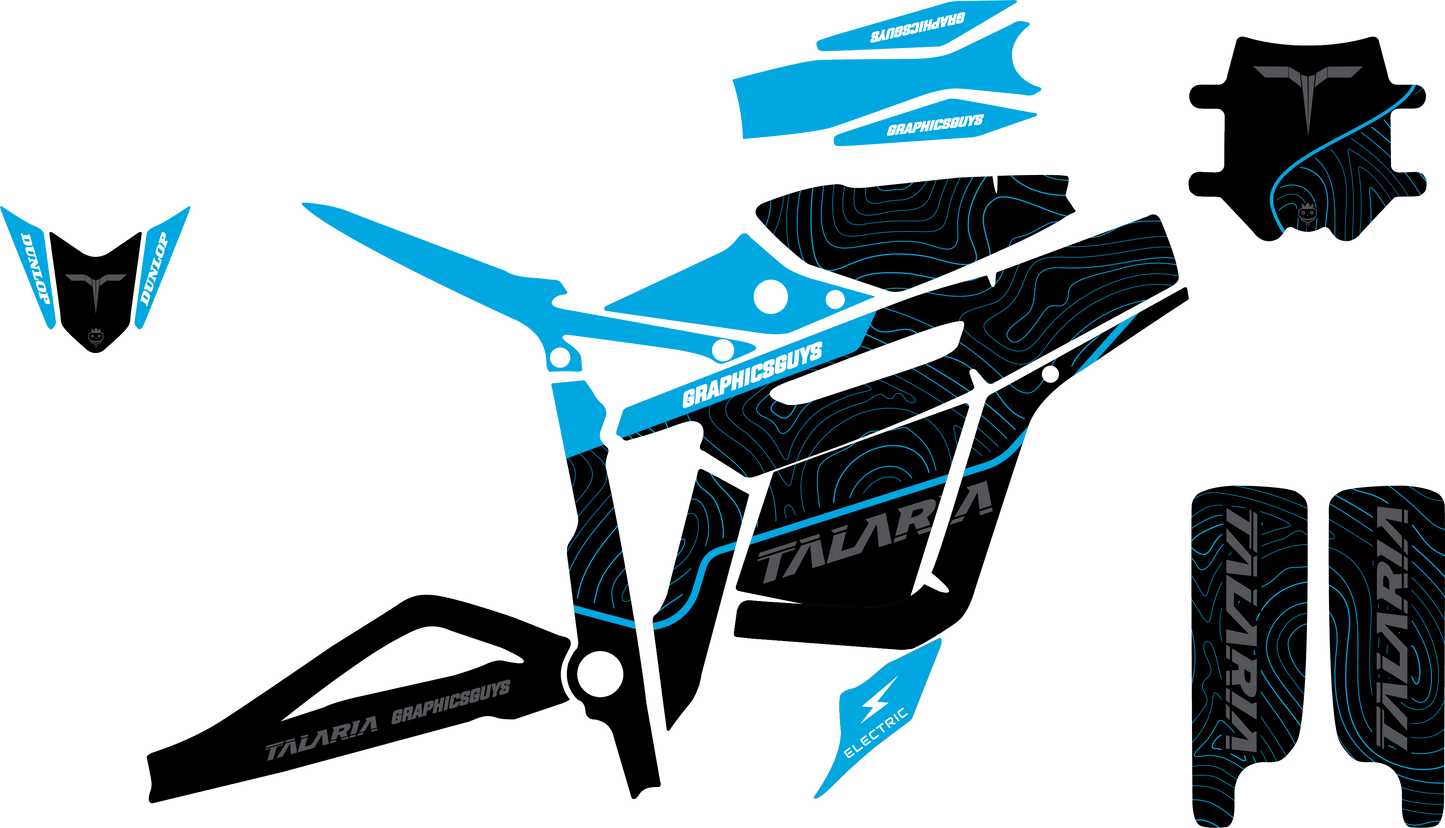 TRON TOPO - FULL GRAPHICS KIT