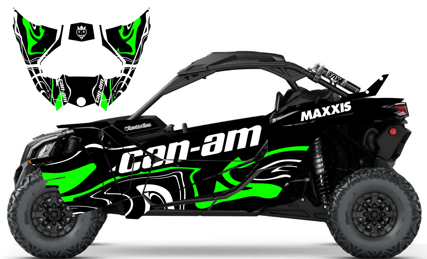 CAN-AM X3 - MARBLE GREEN