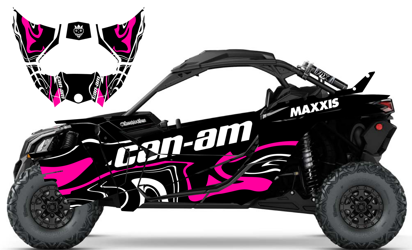 CAN-AM X3 - MARBLE PINK
