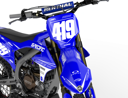 DASH BLUE - FULL GRAPHICS KIT