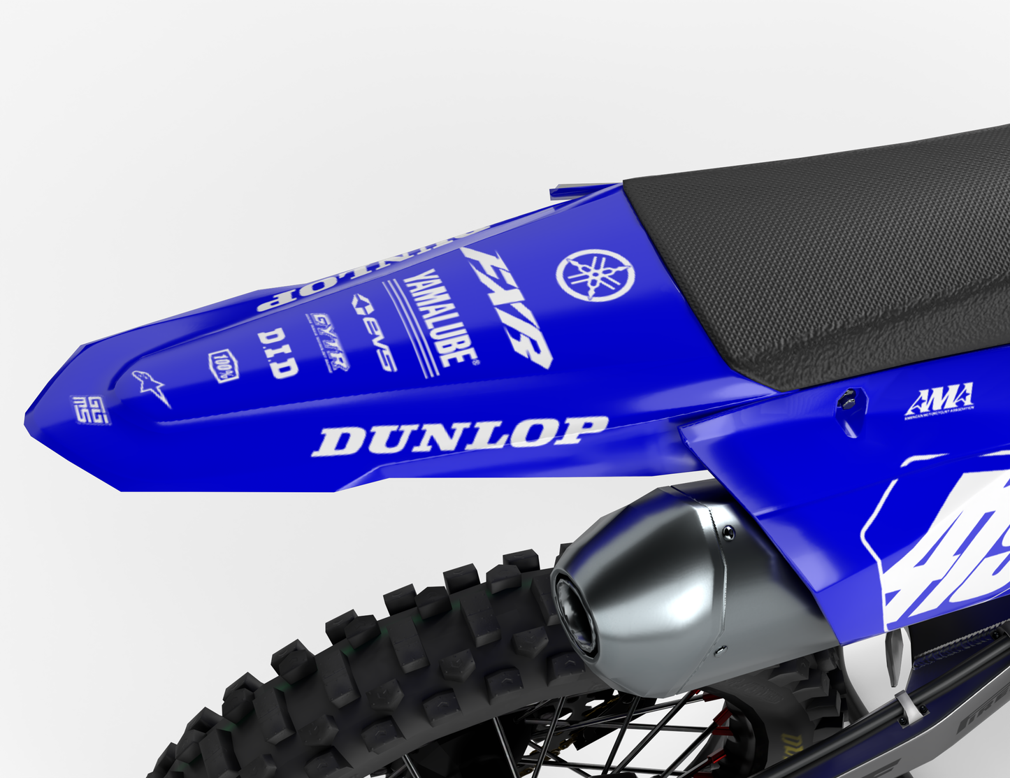 DASH BLUE - FULL GRAPHICS KIT