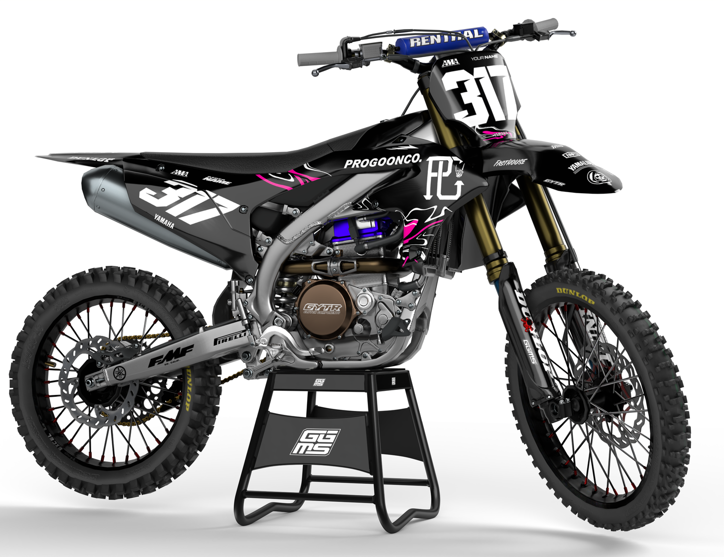 MARBLE PINK - FULL GRAPHICS KIT