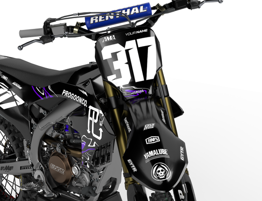 MARBLE PURPLE - FULL GRAPHICS KIT