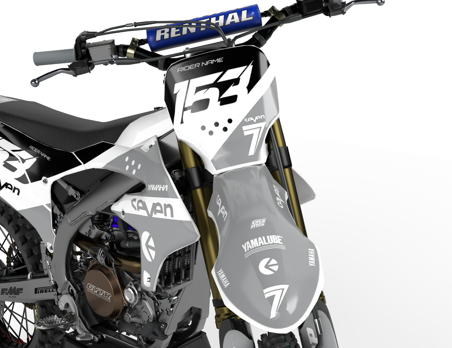 RHYTHM GREY - FULL GRAPHICS KIT