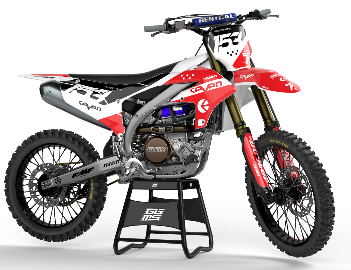 RHYTHM RED - FULL GRAPHICS KIT