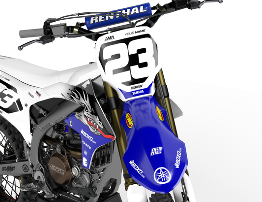 TROY BLUE - FULL GRAPHICS KIT