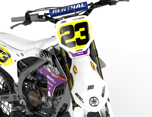 TROY PURPLE - FULL GRAPHICS KIT