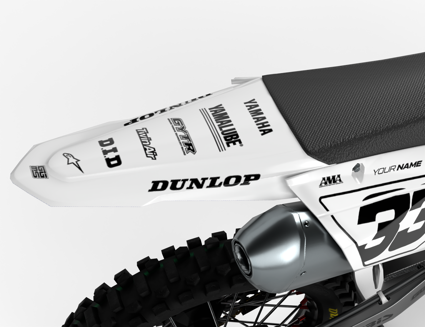 60TH ANNIVERSARY YELLOW - FULL GRAPHICS KIT