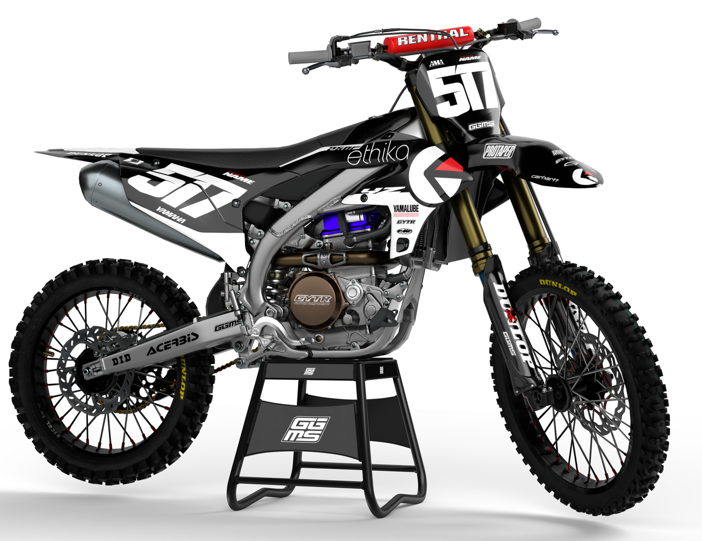 BLACKWHITE - FULL GRAPHICS KIT