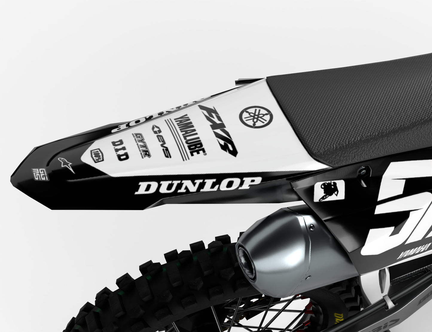 BLACKWHITE - FULL GRAPHICS KIT