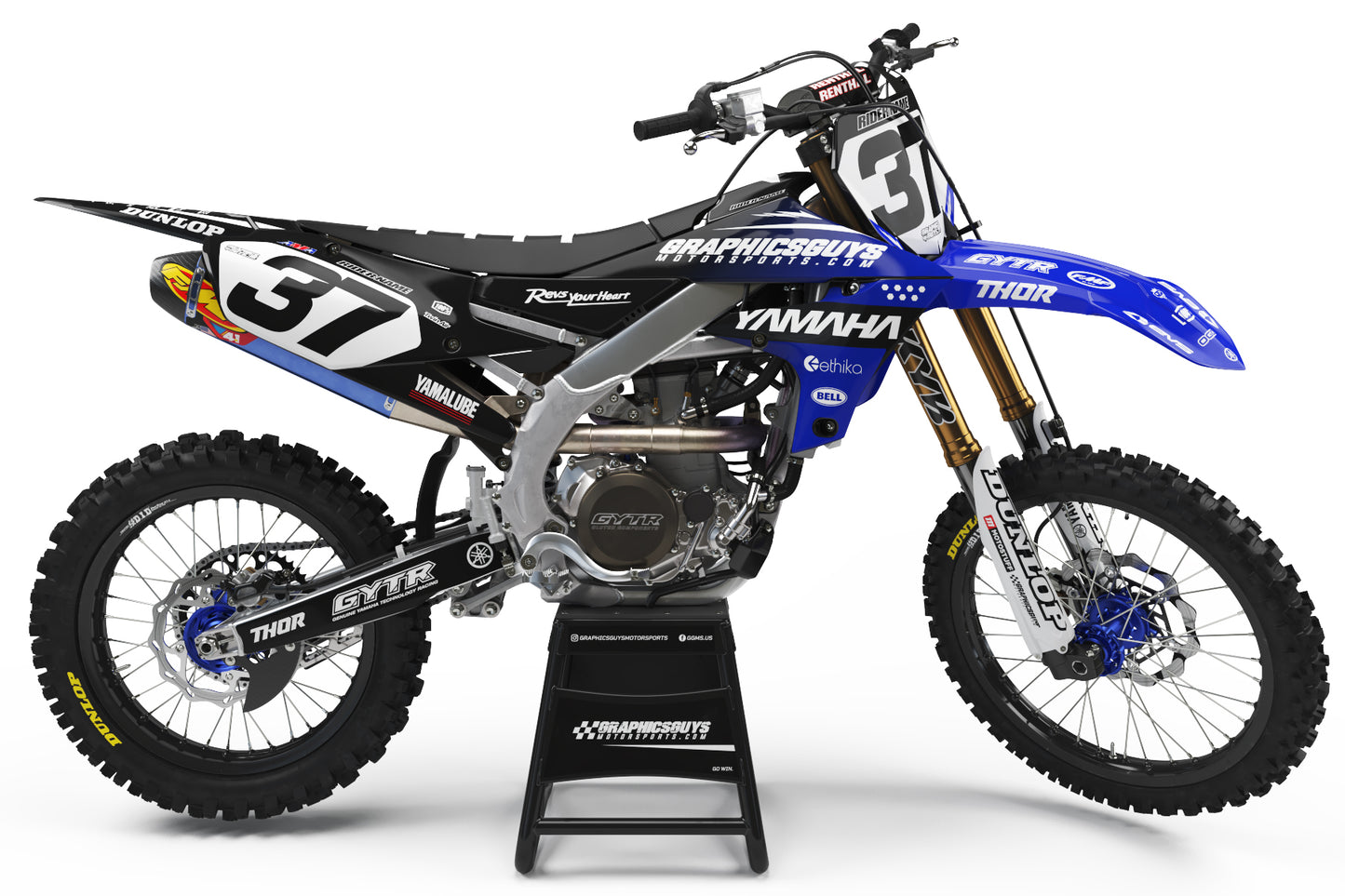 yamaha dirt bike graphics kit