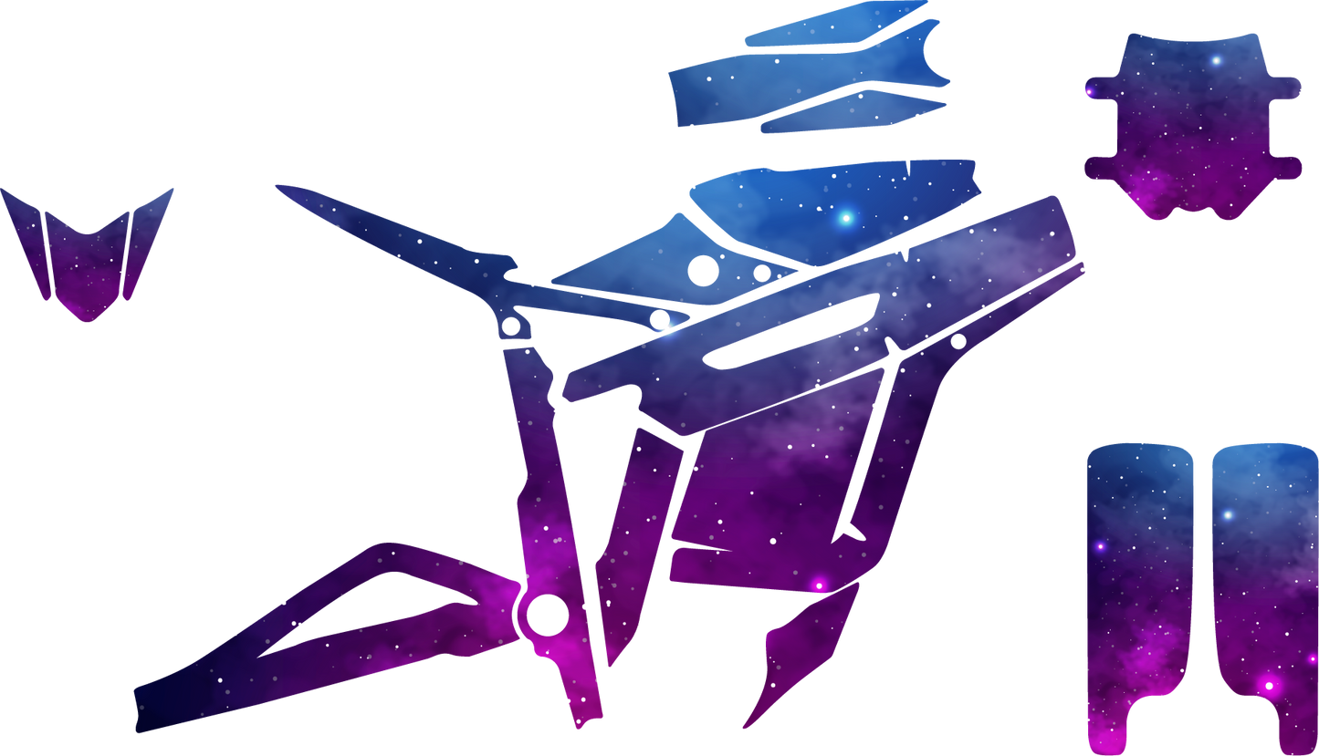 GALAXY - FULL GRAPHICS KIT