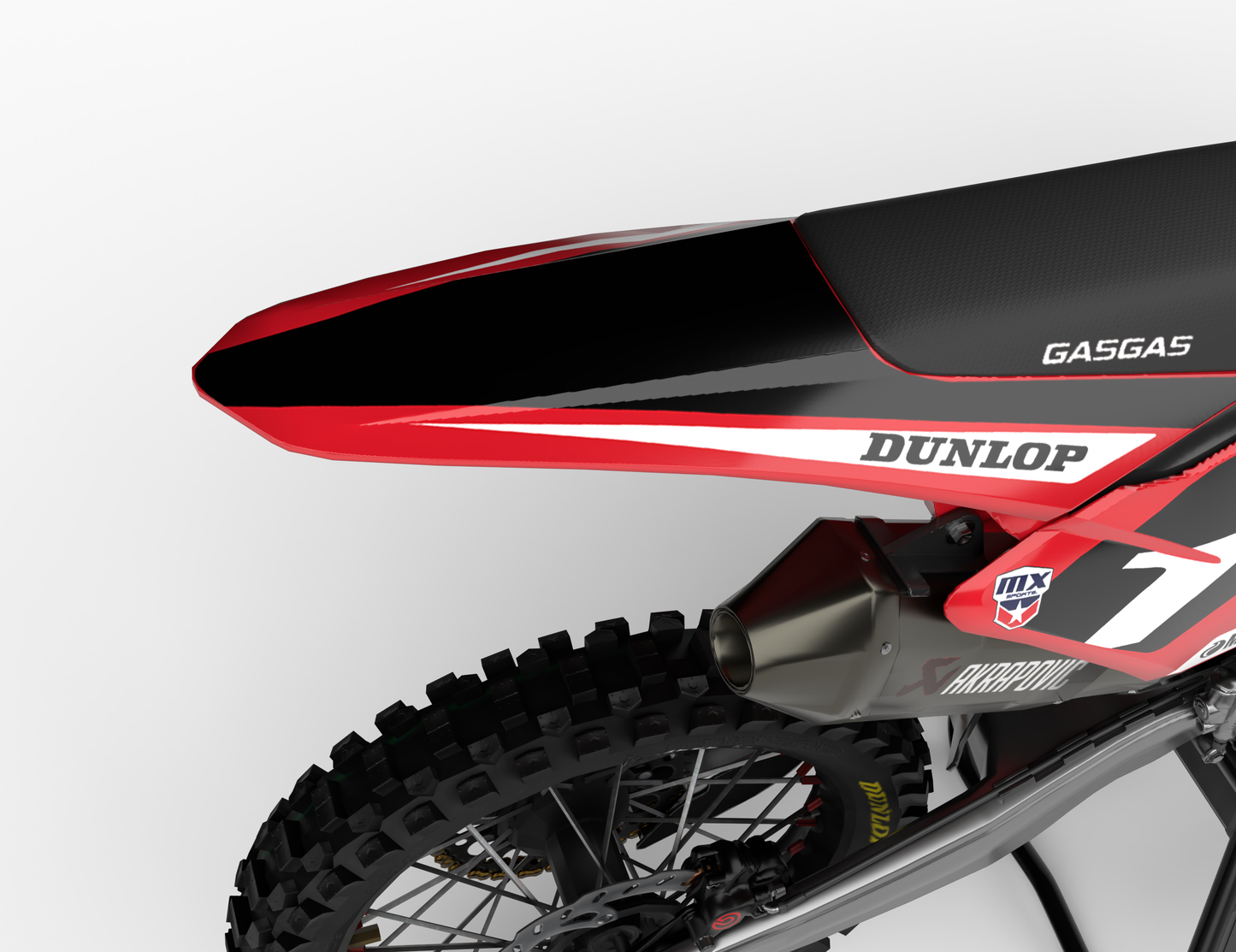GASGAS - VISUAL BLACK-WHITE