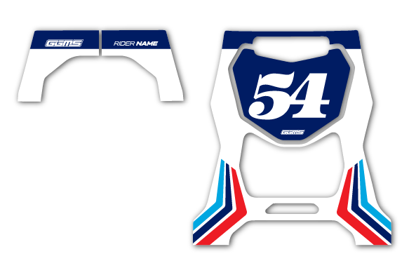 ACERBIS BIKE STAND - RETRO - WHITE