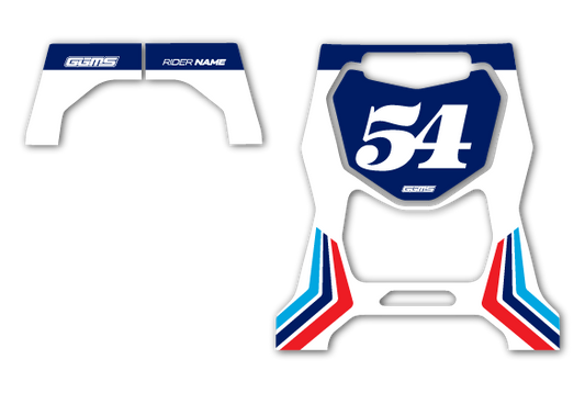 ACERBIS BIKE STAND - RETRO - WHITE