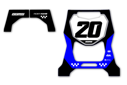ACERBIS BIKE STAND - RACE - YAMAHA BLUE