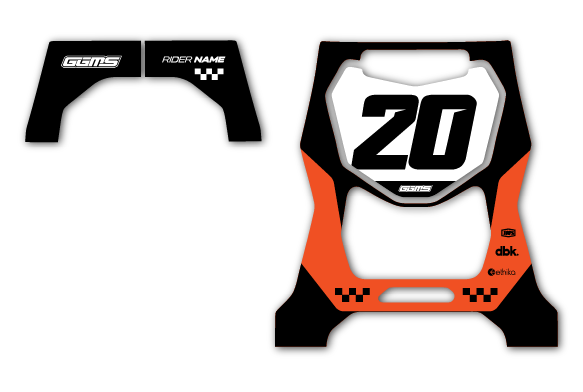 ACERBIS BIKE STAND - RACE - KTM ORANGE