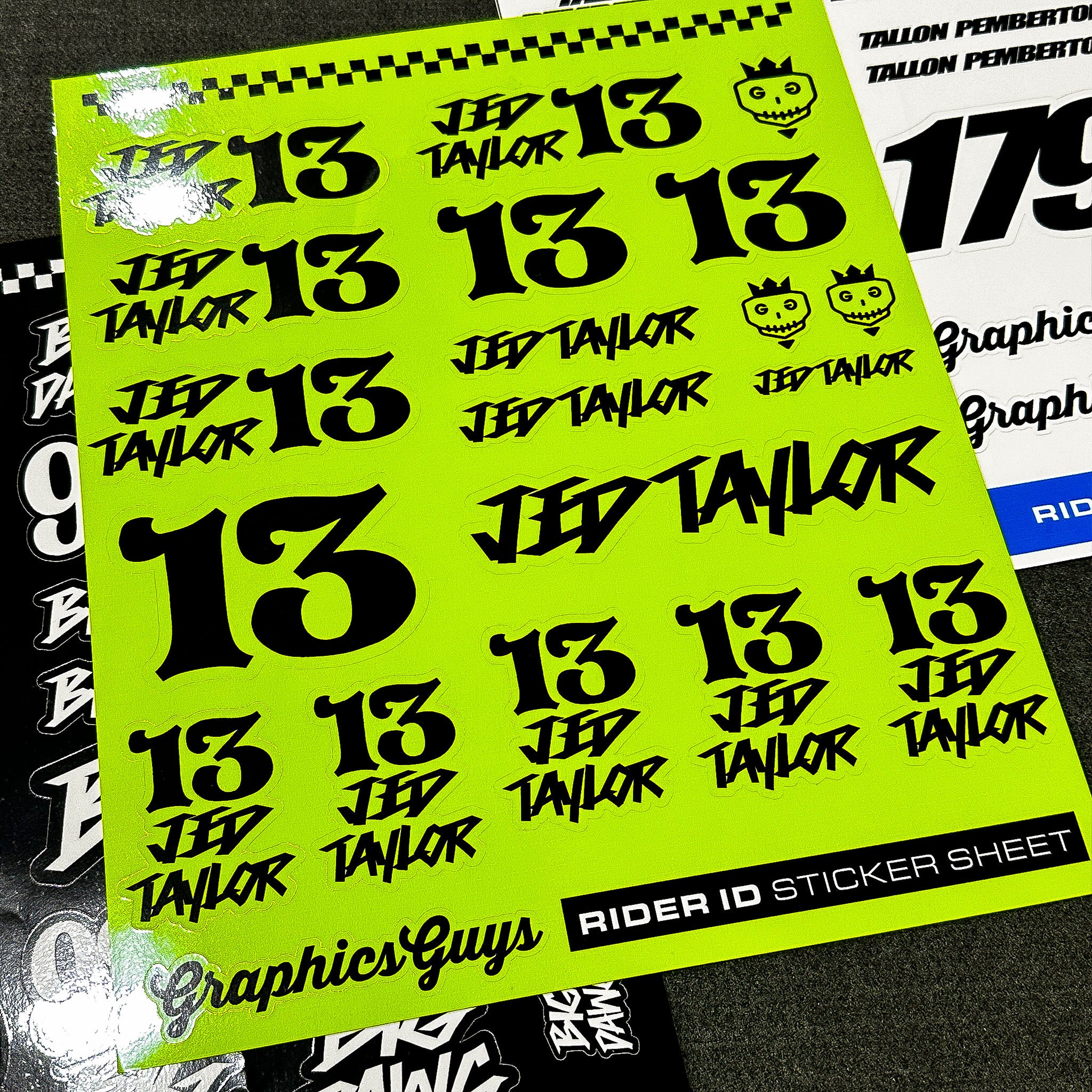 Ripper - Sticker Sheets – Graphics Guys Motorsports