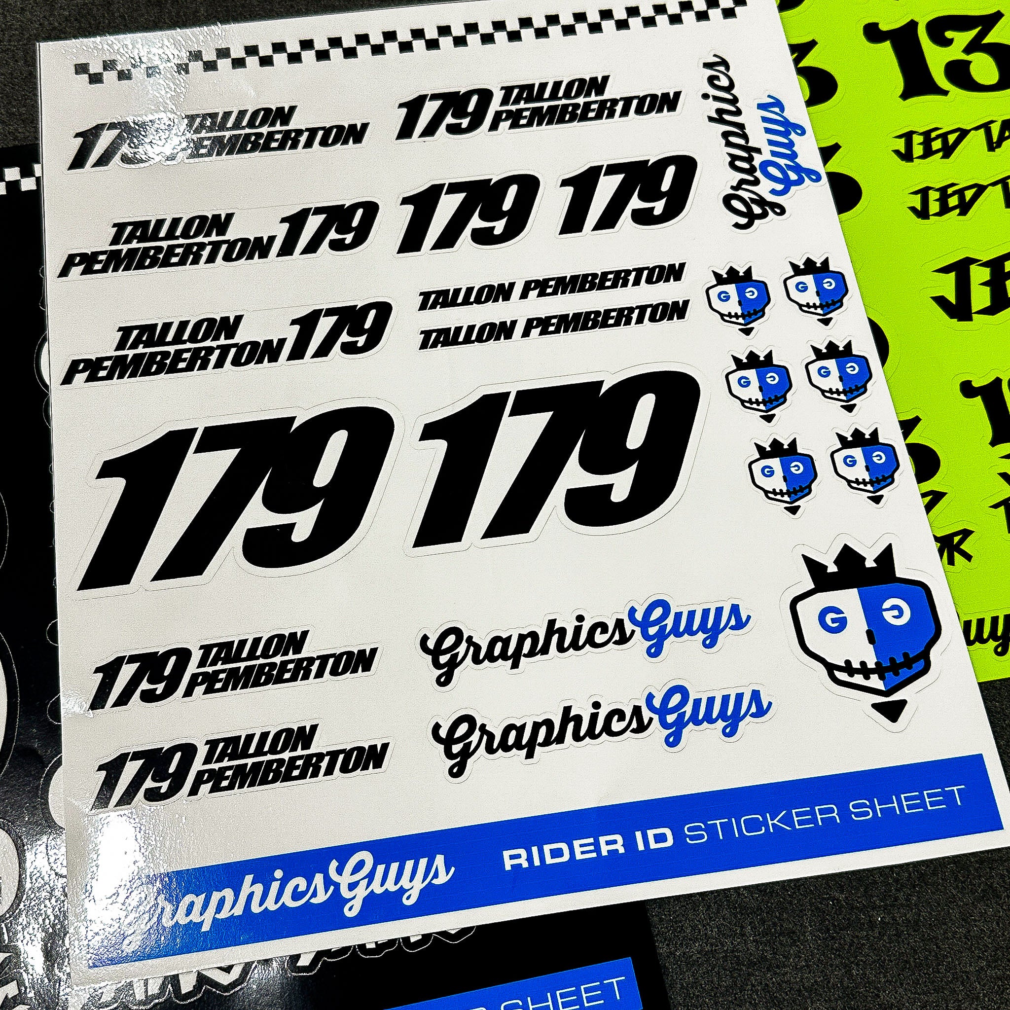 Ripper - Sticker Sheets – Graphics Guys Motorsports