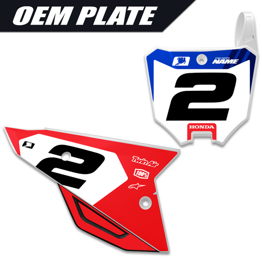 HONDA OEM NUMBER PLATE
