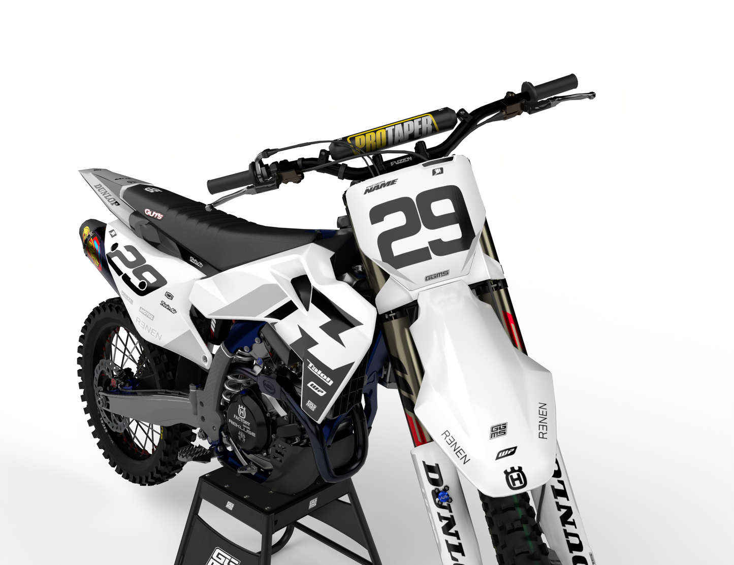 POWER GREY - FULL GRAPHICS KIT