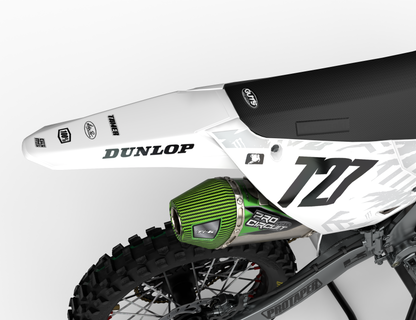 TEAR WHITE - FULL GRAPHICS KIT
