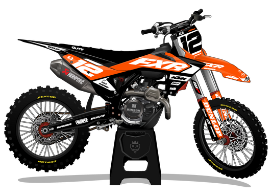 KTM - GLIDE BLK ORANGE