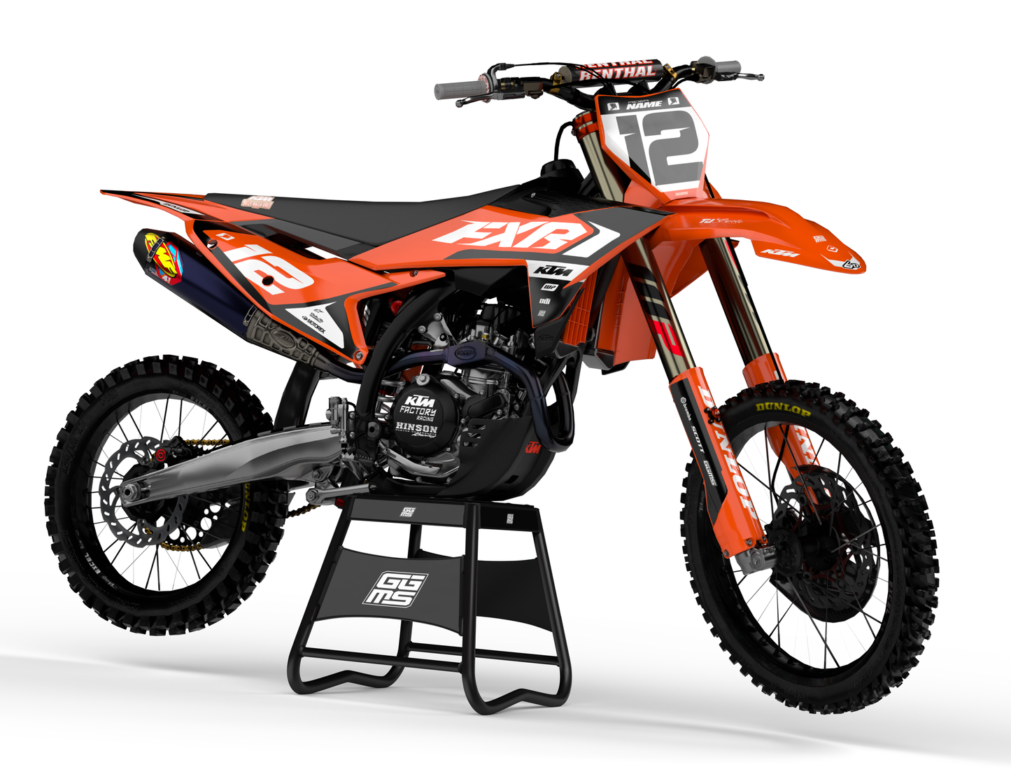 KTM - GLIDE BLK ORANGE