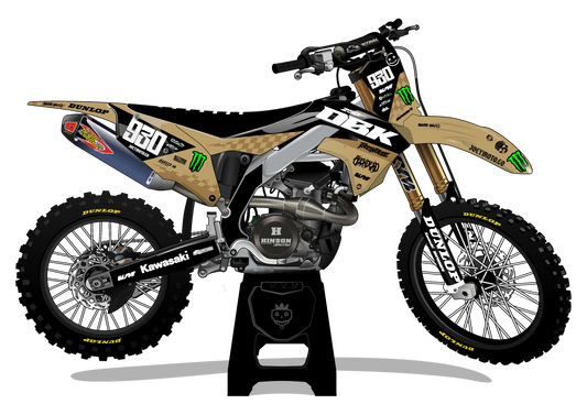 KAWASAKI - CREAM CHECKERS