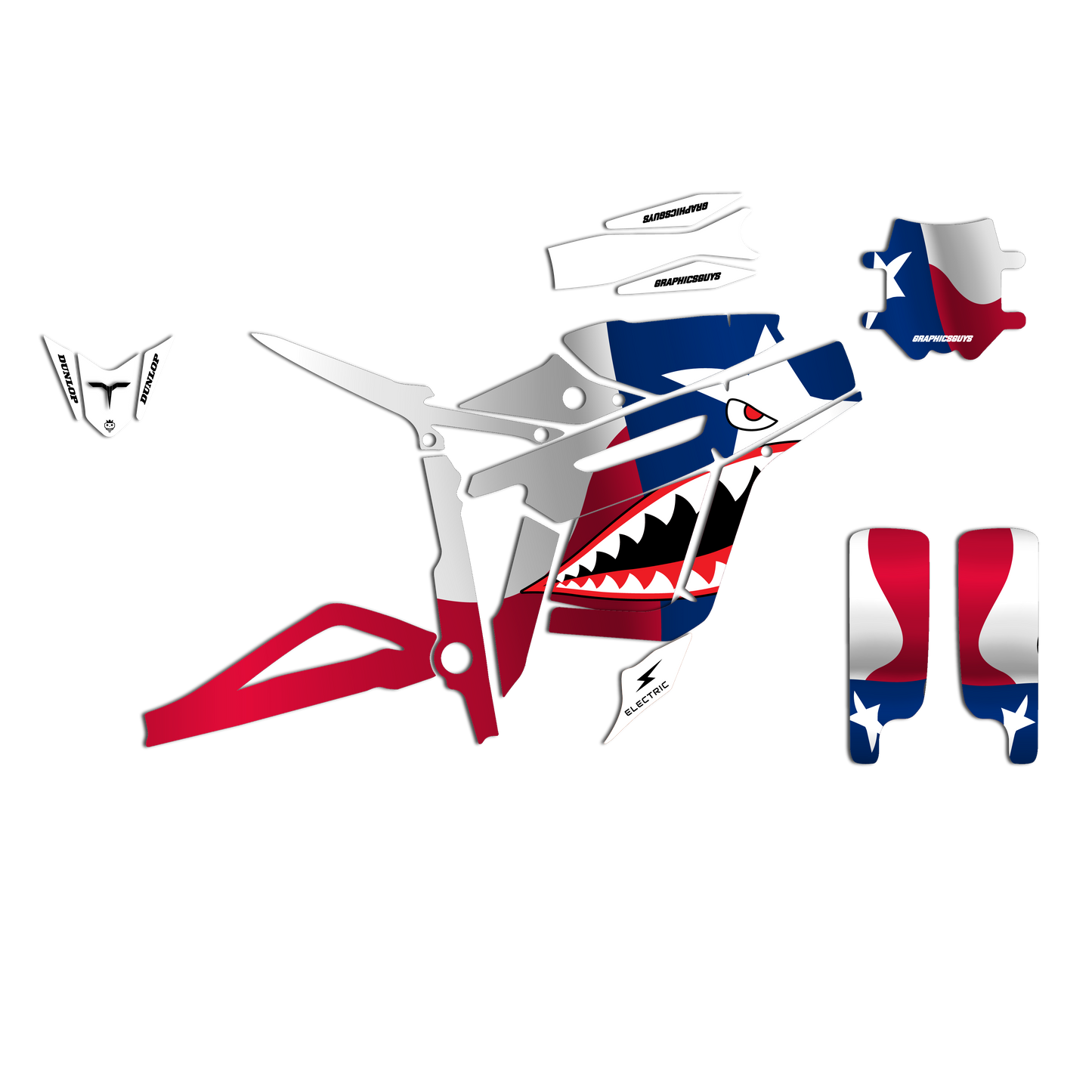 TEXAS FIGHTER - FULL GRAPHICS KIT