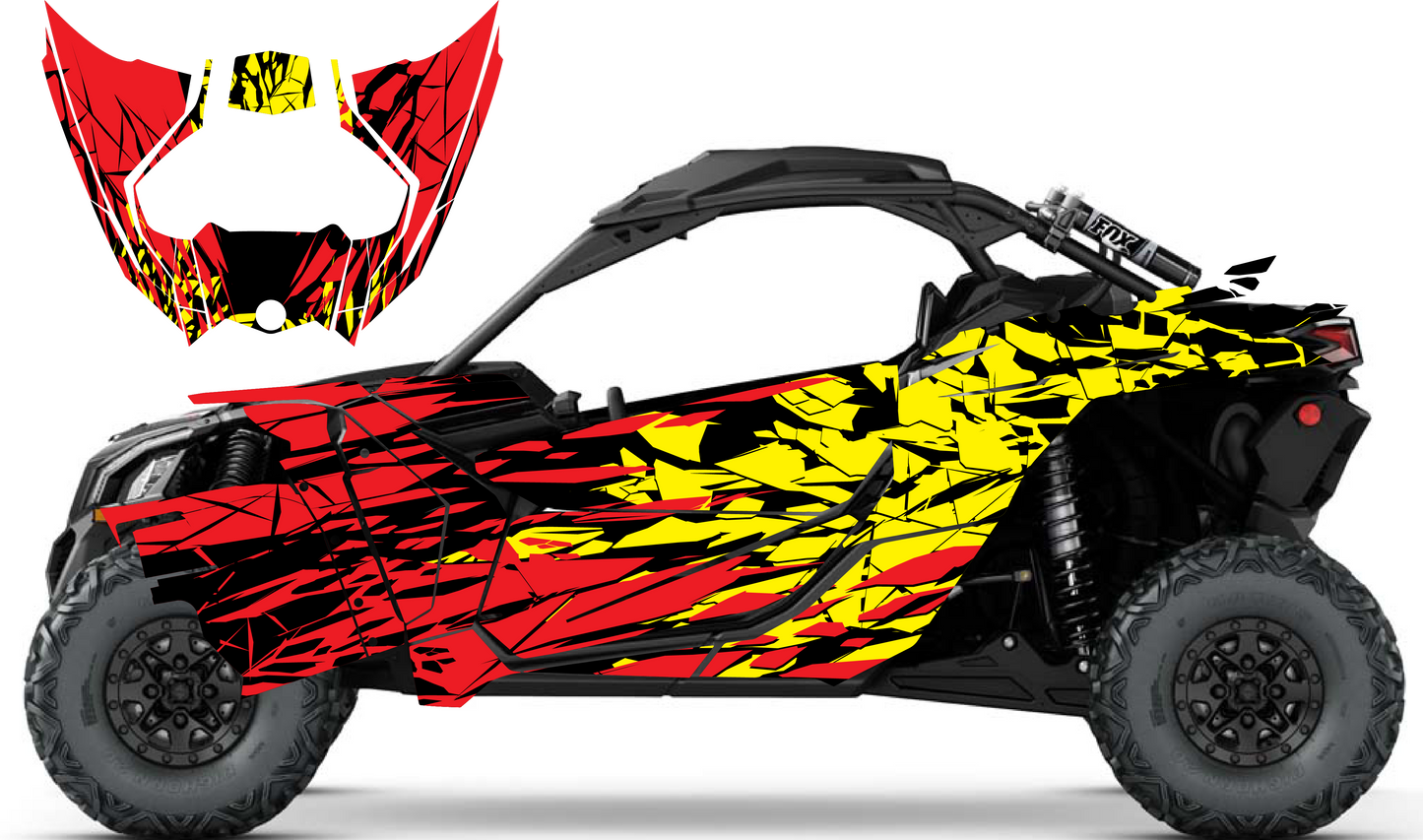 CAN-AM X3 "ATTACK-RED"
